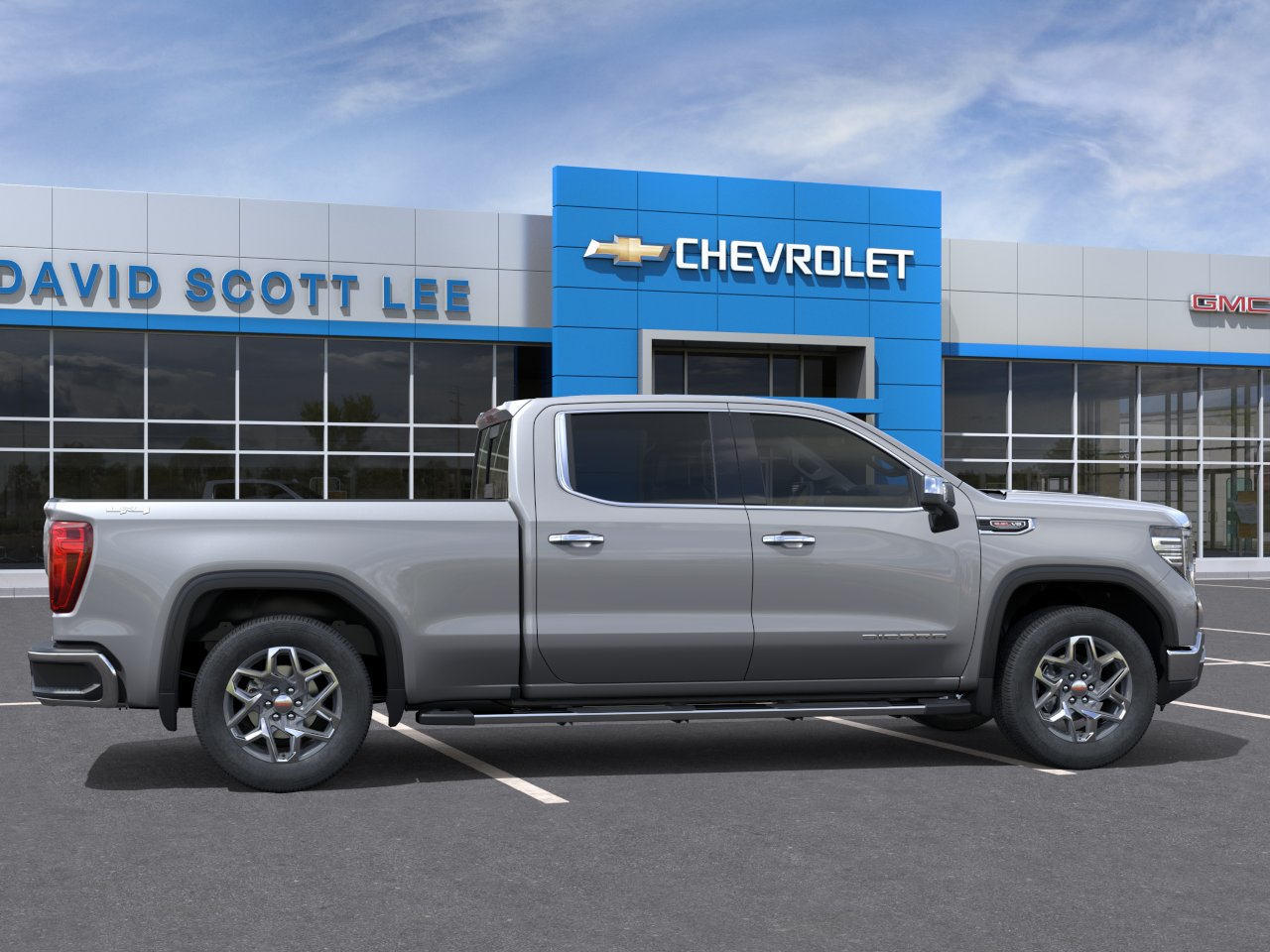 New 2026 Sterling Metallic GMC SLT image 5