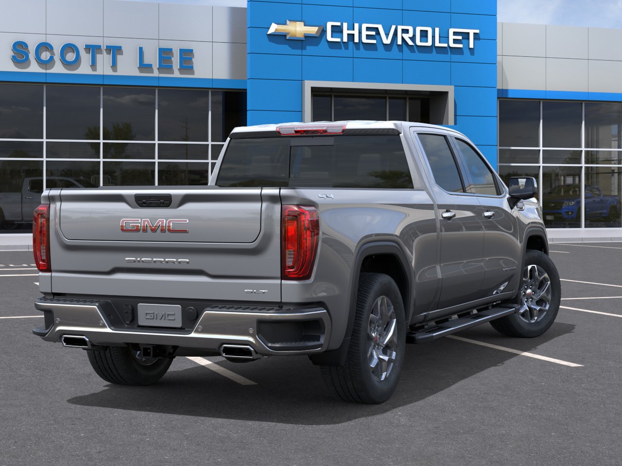 New 2026 Sterling Metallic GMC SLT image 4