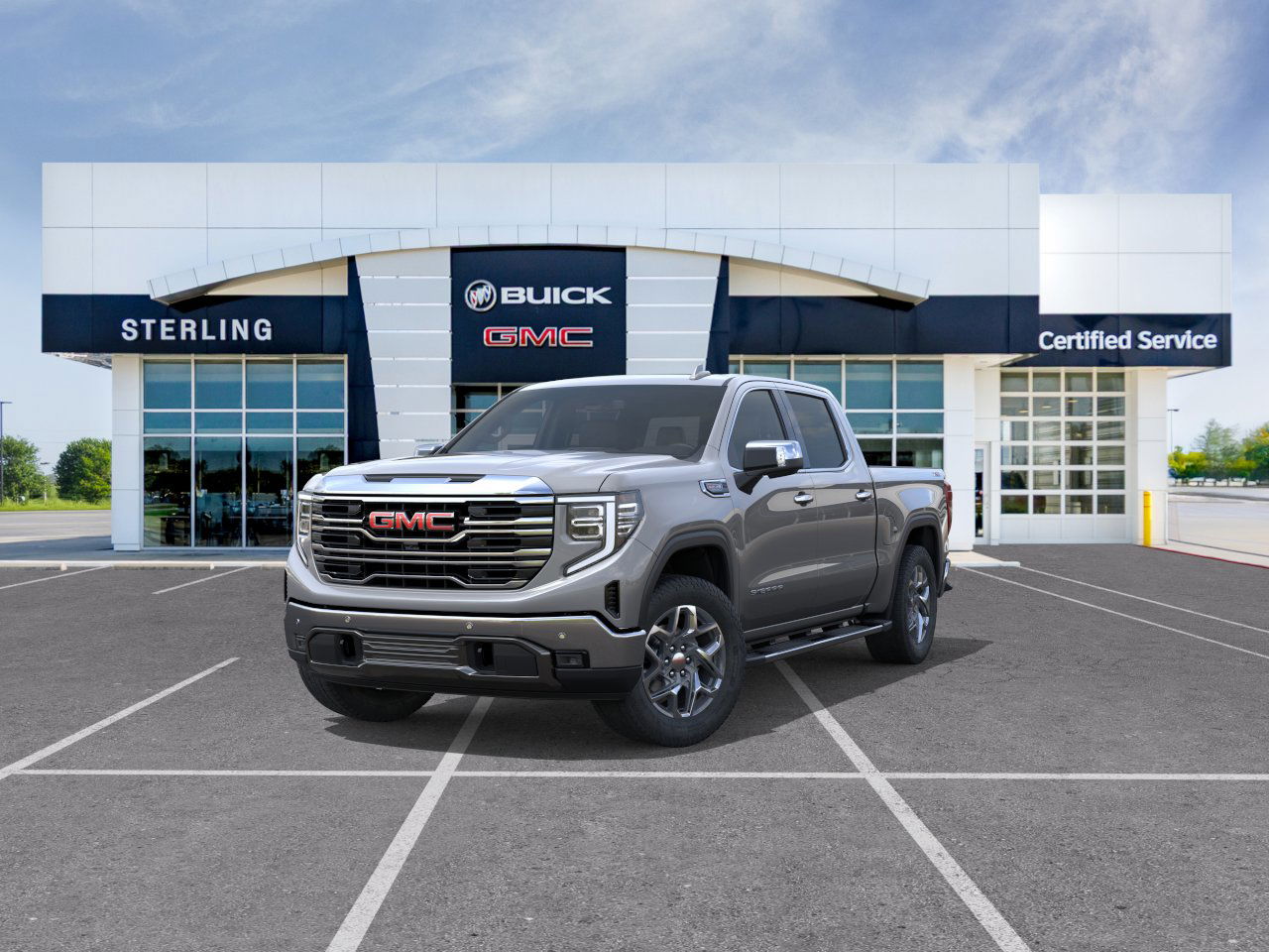 New 2025 GMC Sierra 1500 SLT Crew Cab in Opelousas #G21835 | Sterling ...