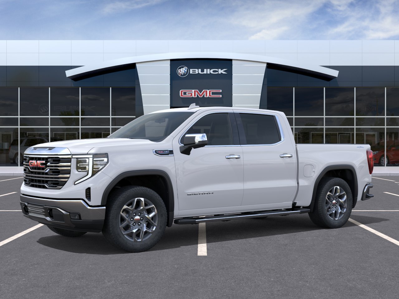 New 2026 Summit White GMC SLT image 26