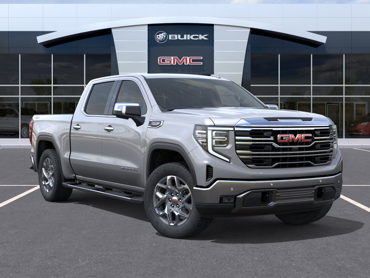 New 2026 Sterling Metallic GMC SLT image 7