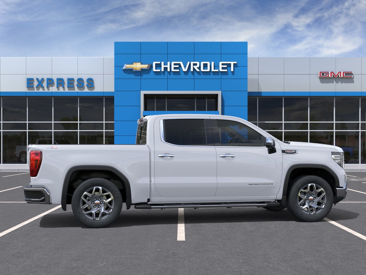 New 2026 Summit White GMC SLT image 48