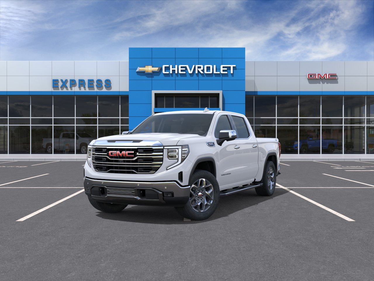New 2026 Summit White GMC SLT image 51