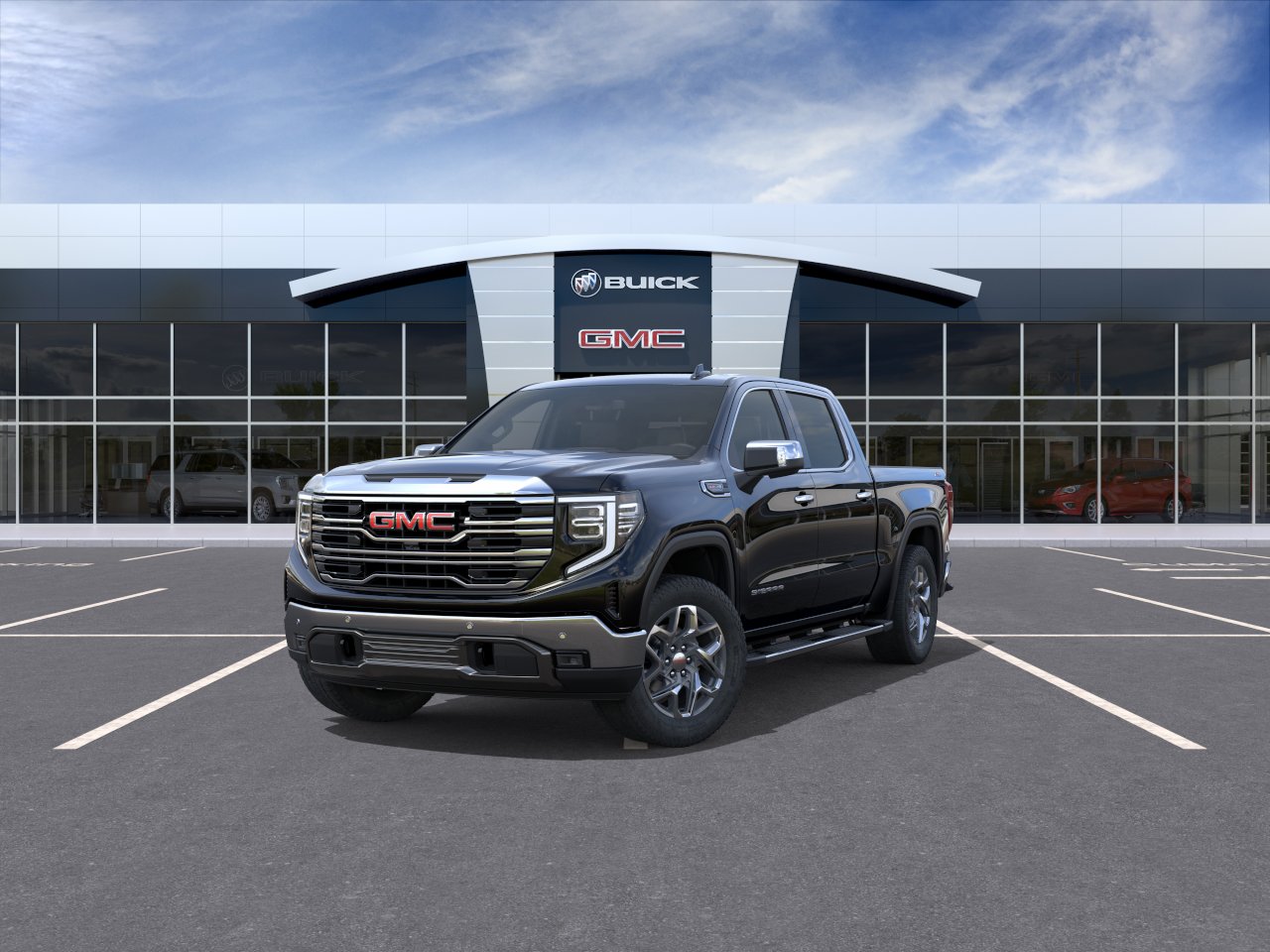 New 2026 Onyx Black GMC SLT image 32