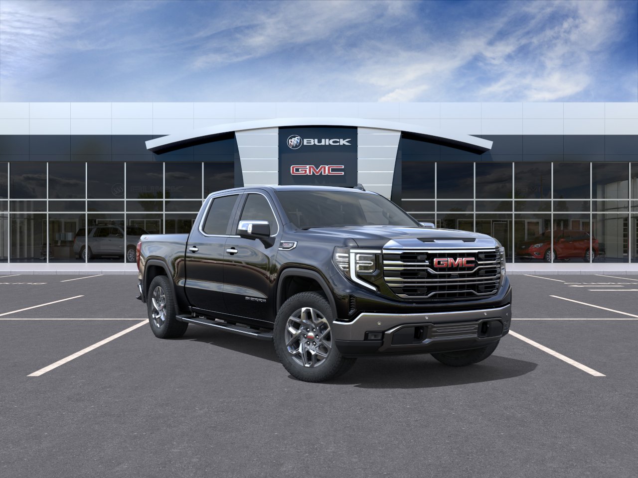 New 2026 Onyx Black GMC SLT image 25