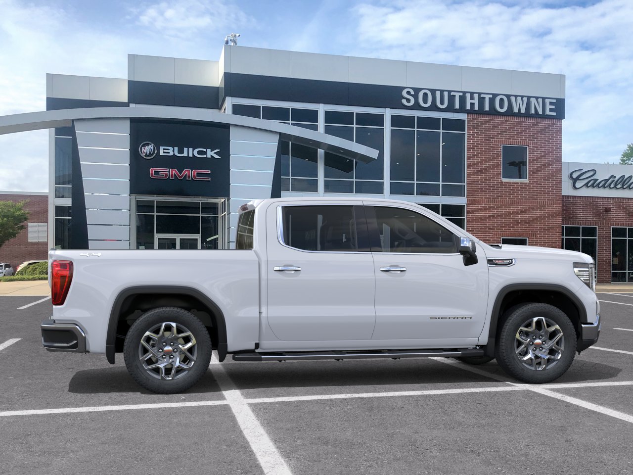 New 2026 Glacier White Tricoat GMC SLT image 29