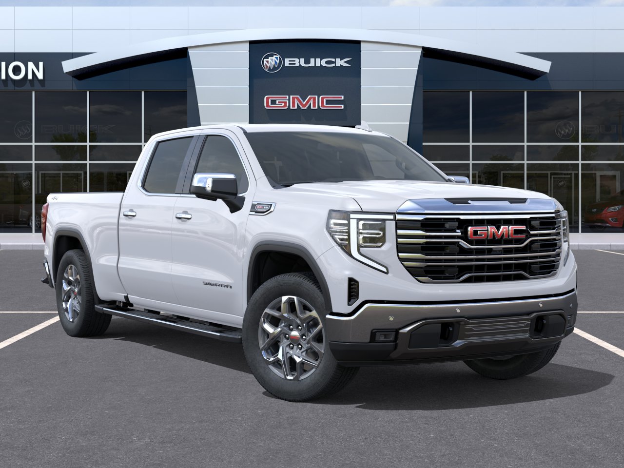 New 2026 Summit White GMC SLT image 8