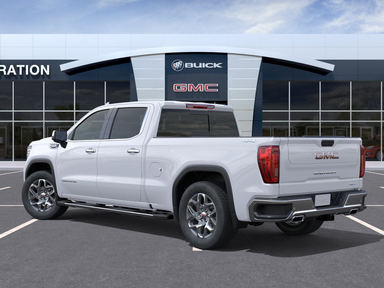 New 2026 Summit White GMC SLT image 4