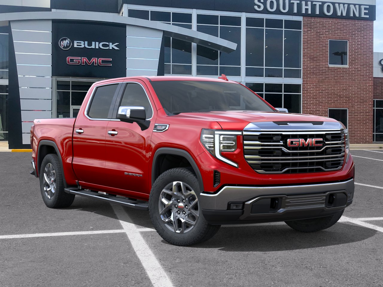 New 2026 VOLCANIC RED TINTCOAT GMC SLT image 31