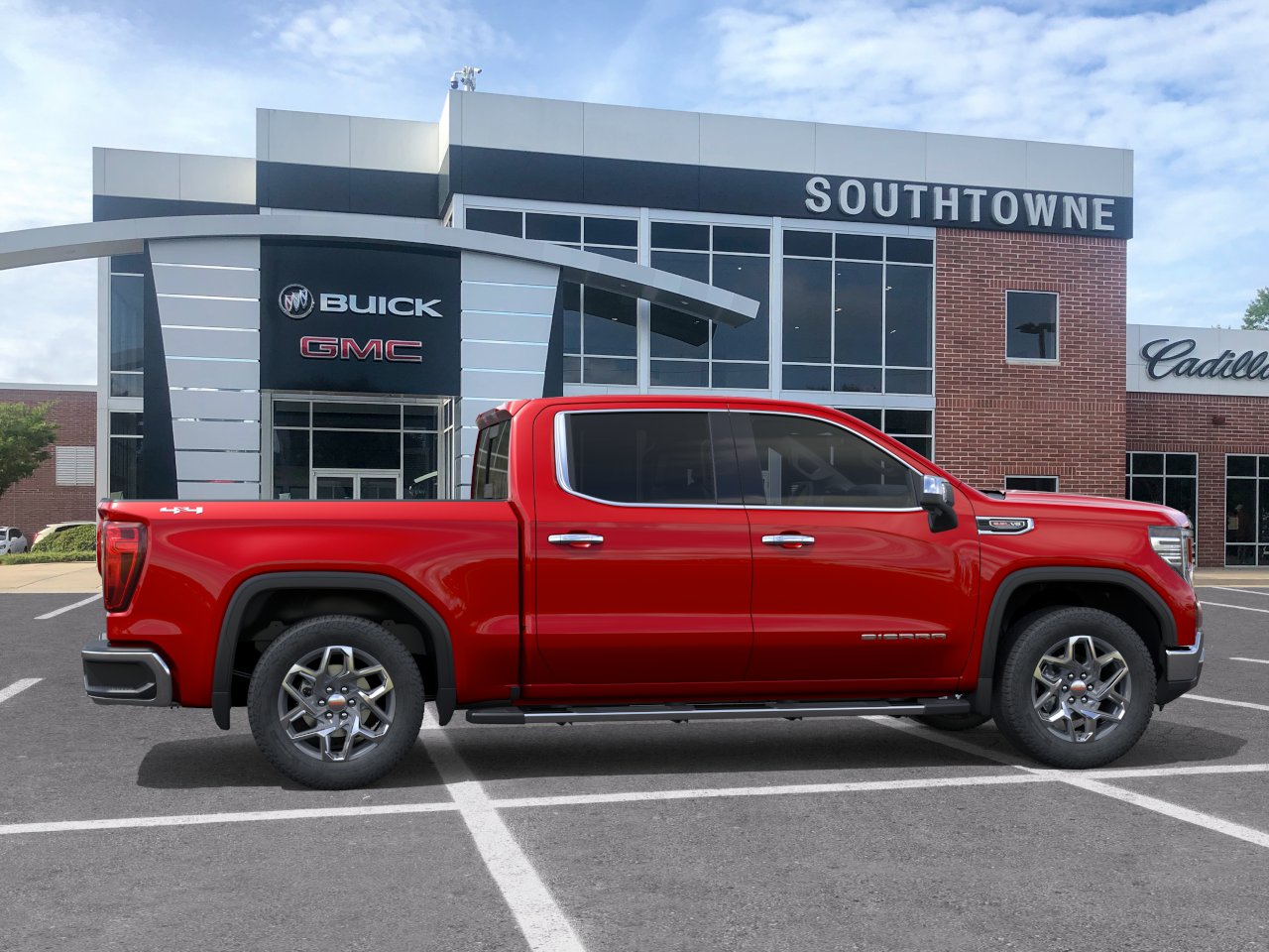 New 2026 VOLCANIC RED TINTCOAT GMC SLT image 29