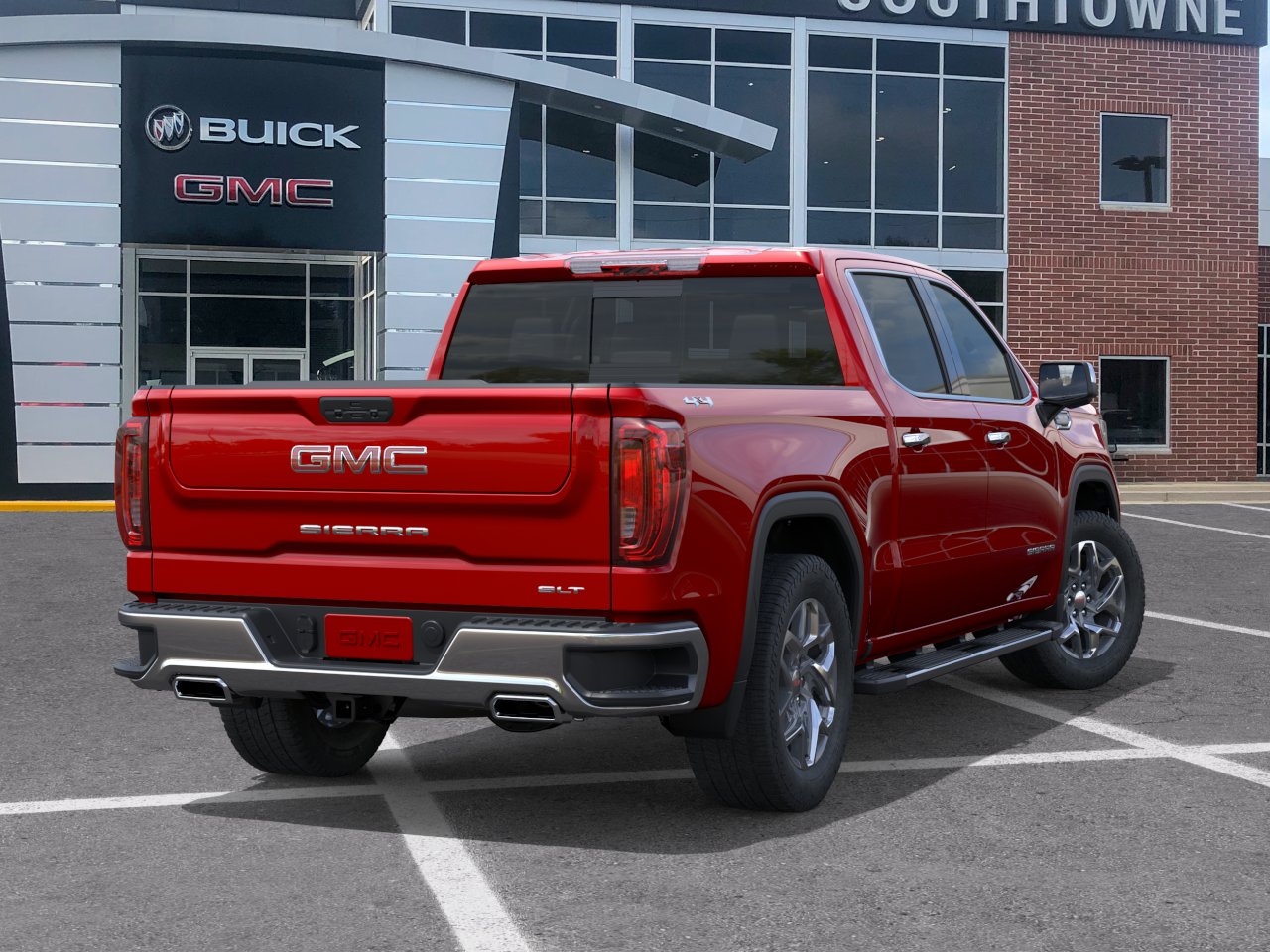 New 2026 VOLCANIC RED TINTCOAT GMC SLT image 28