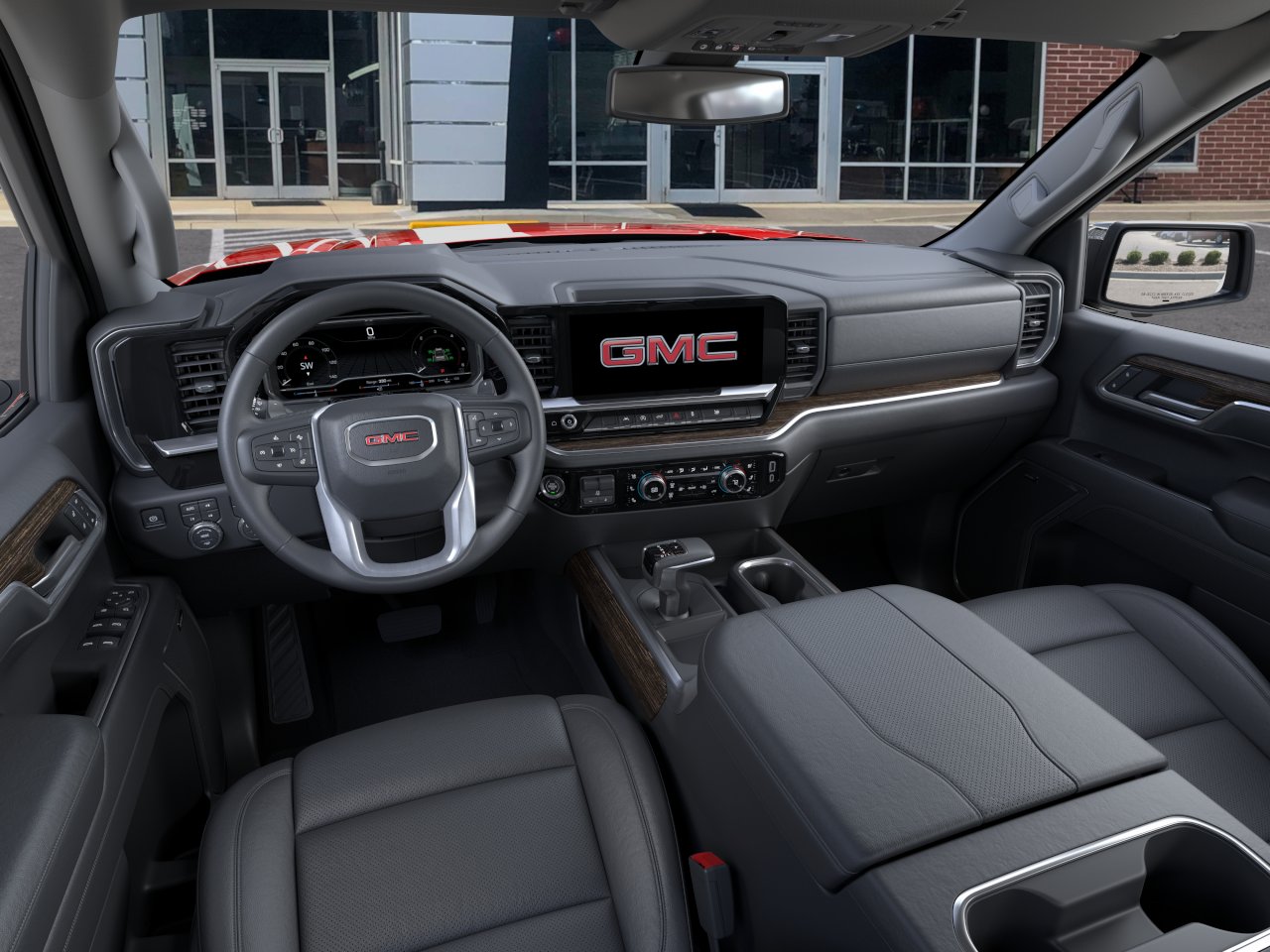 New 2026 VOLCANIC RED TINTCOAT GMC SLT image 39