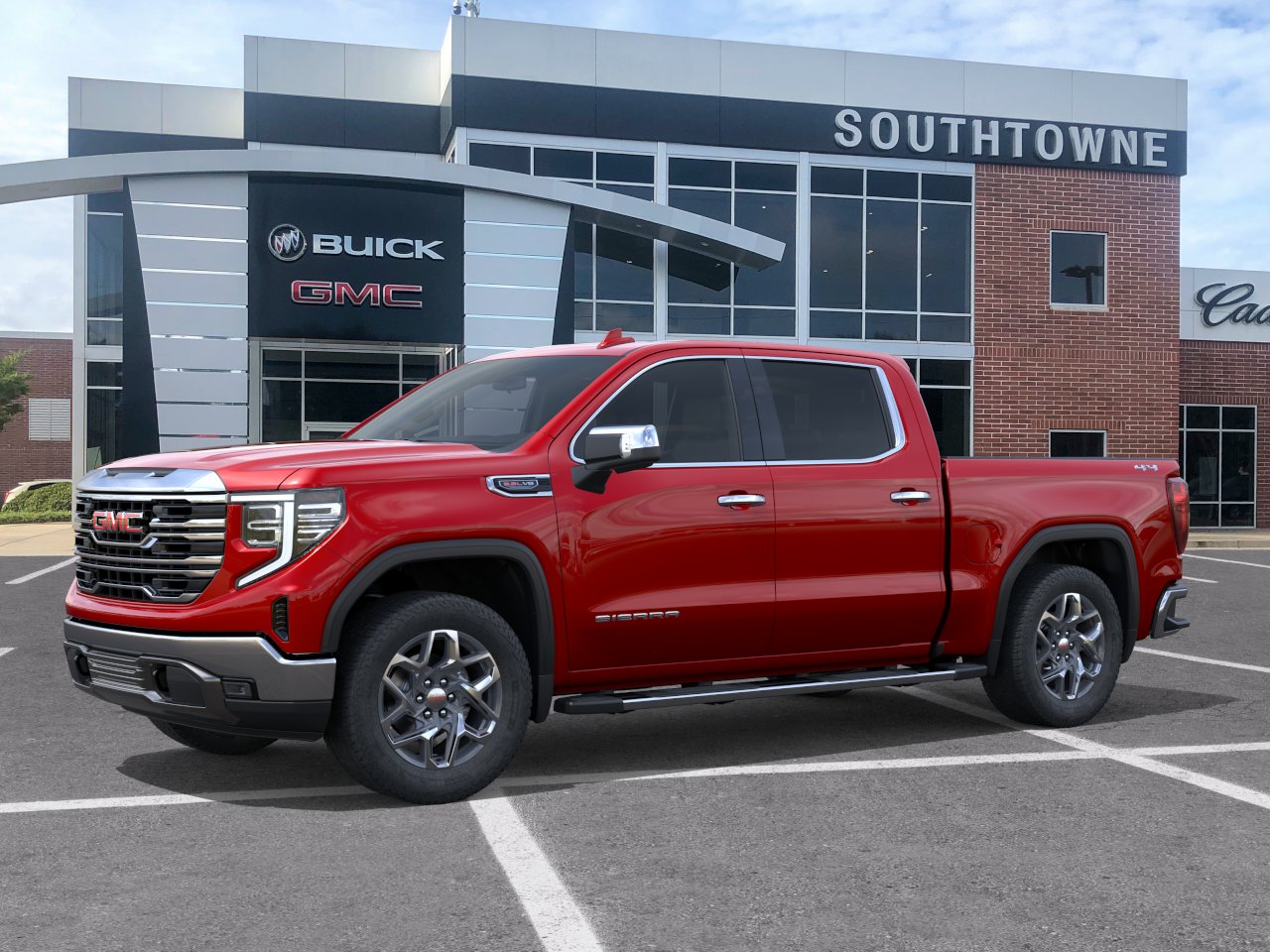 New 2026 VOLCANIC RED TINTCOAT GMC SLT image 26