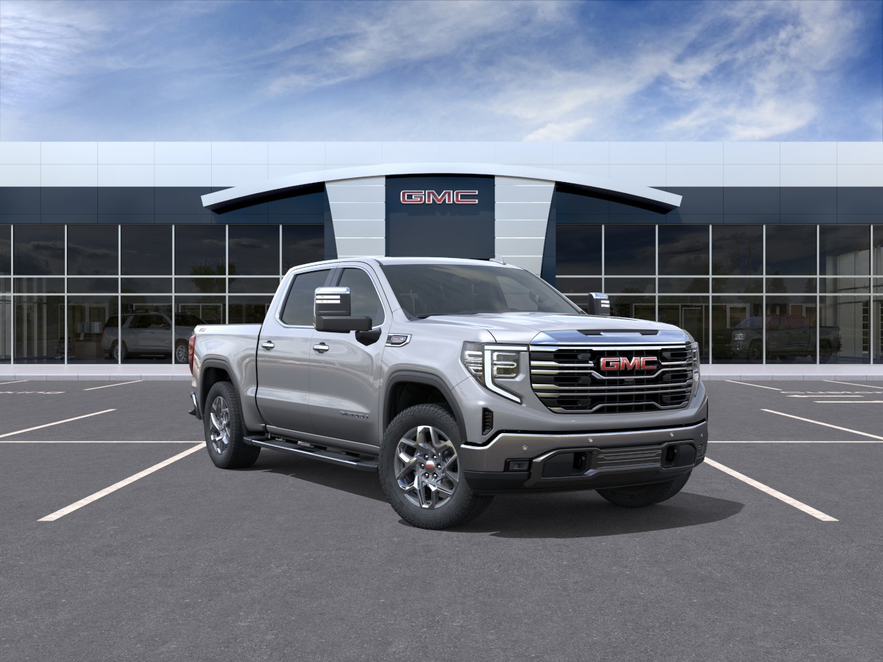 New 2026 Sterling Metallic GMC SLT image 25