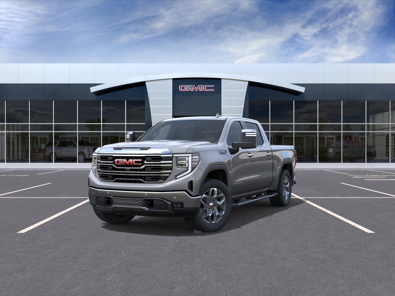 New 2026 Sterling Metallic GMC SLT image 32