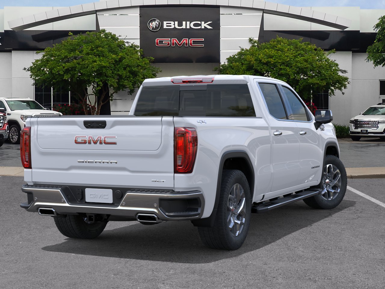New 2026 Glacier White Tricoat GMC SLT image 29