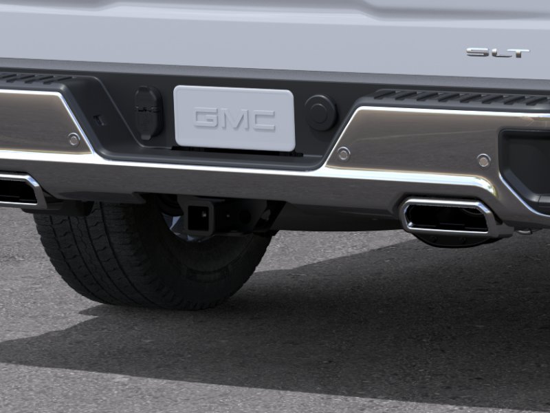 New 2026 Glacier White Tricoat GMC SLT image 39