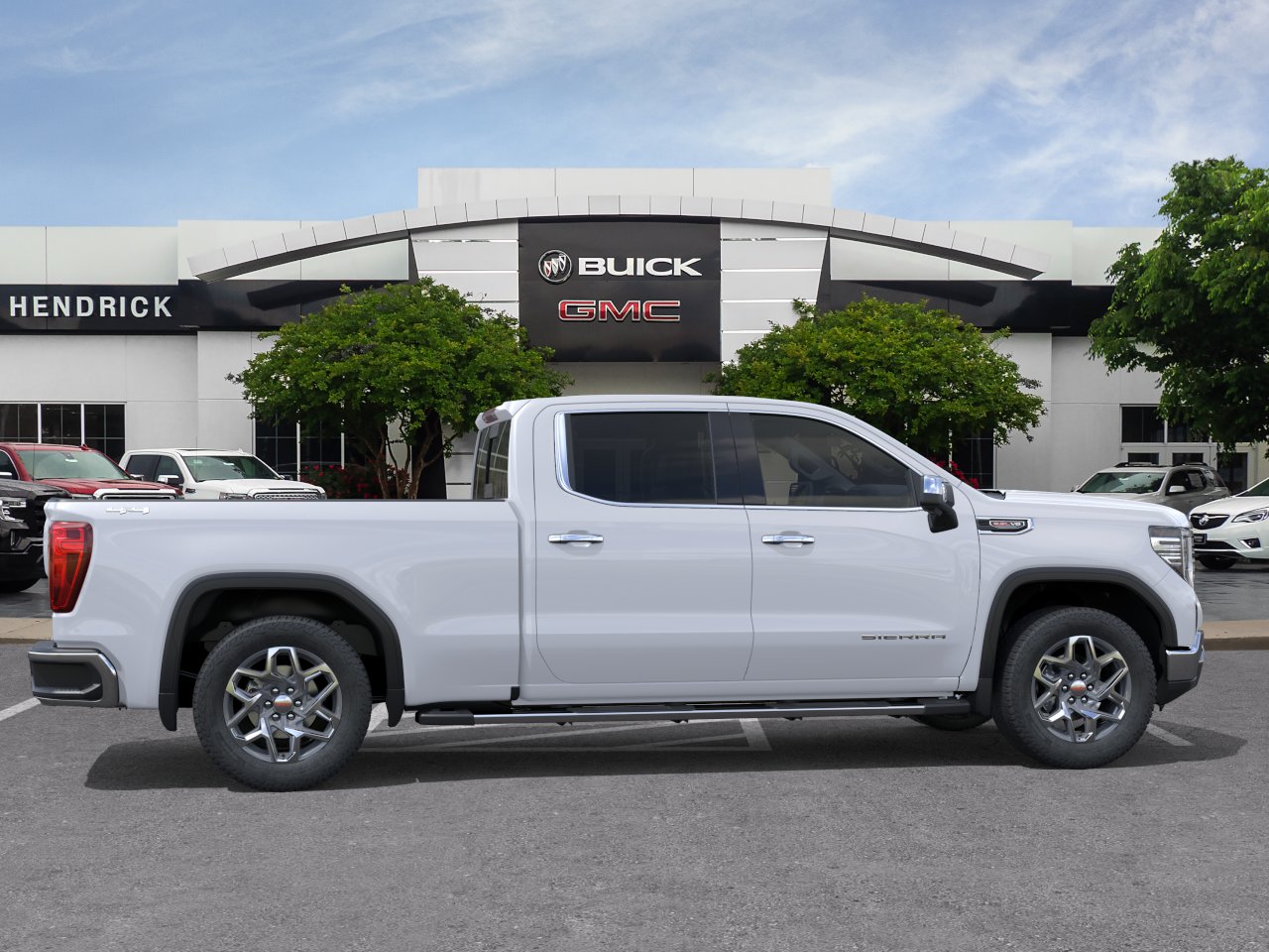 New 2026 Glacier White Tricoat GMC SLT image 30