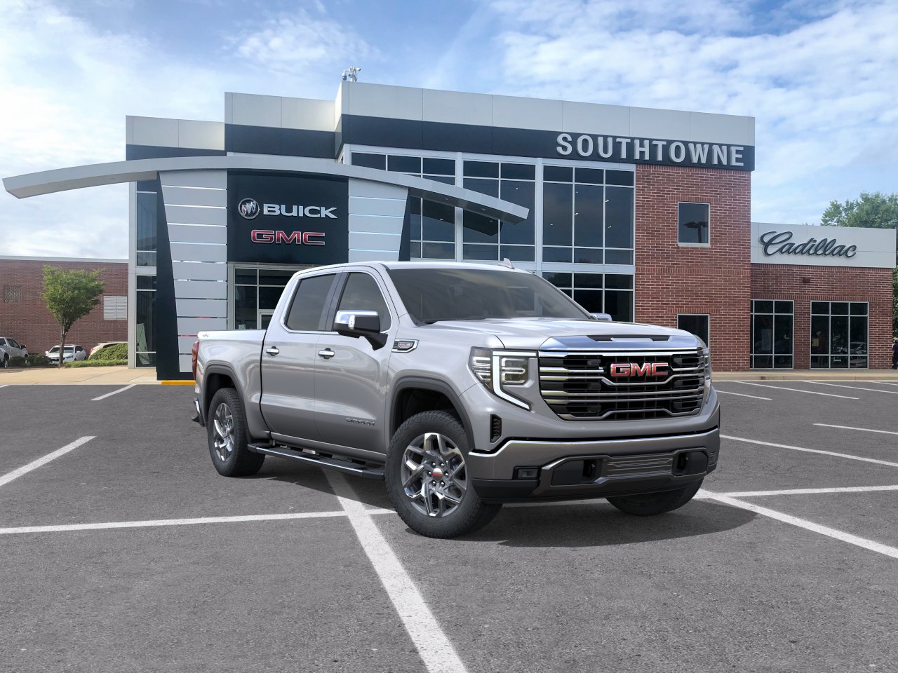 New 2026 Sterling Metallic GMC SLT image 25