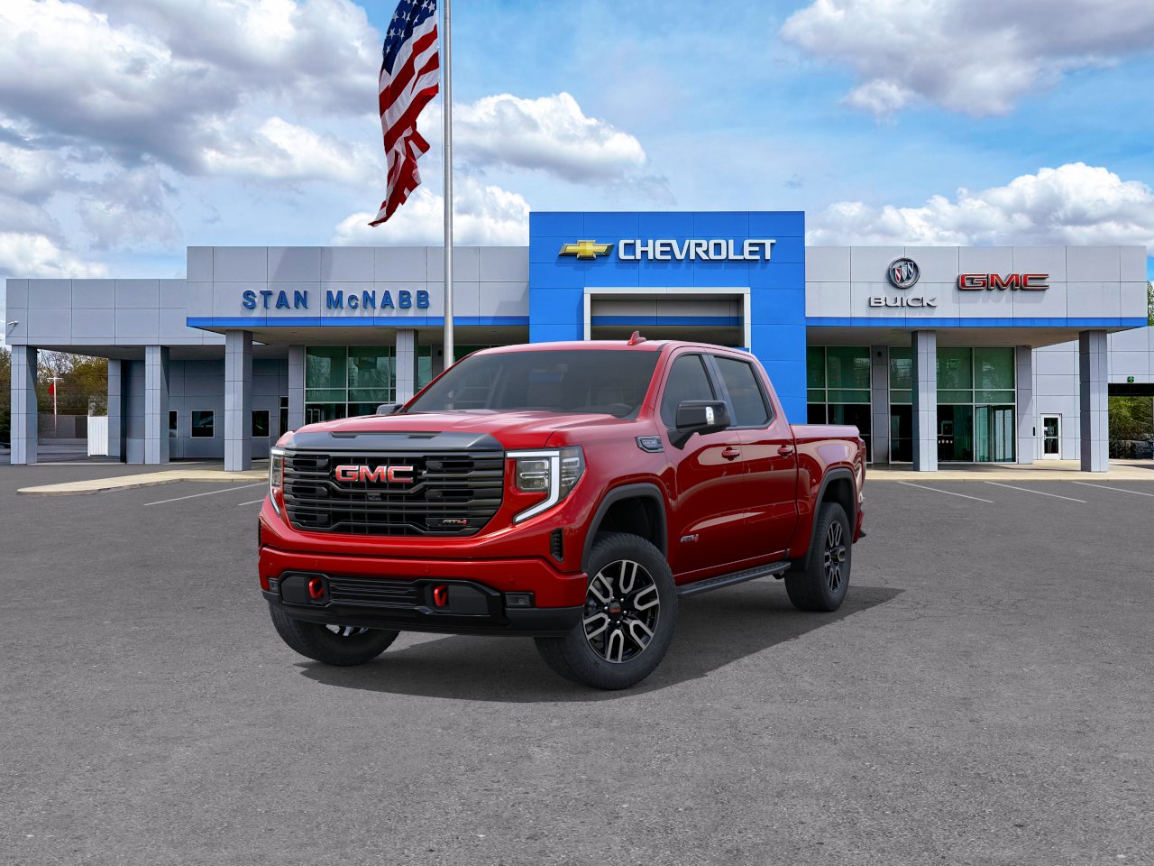 New 2026 Volcanic Red Tintcoat GMC AT4 image 32