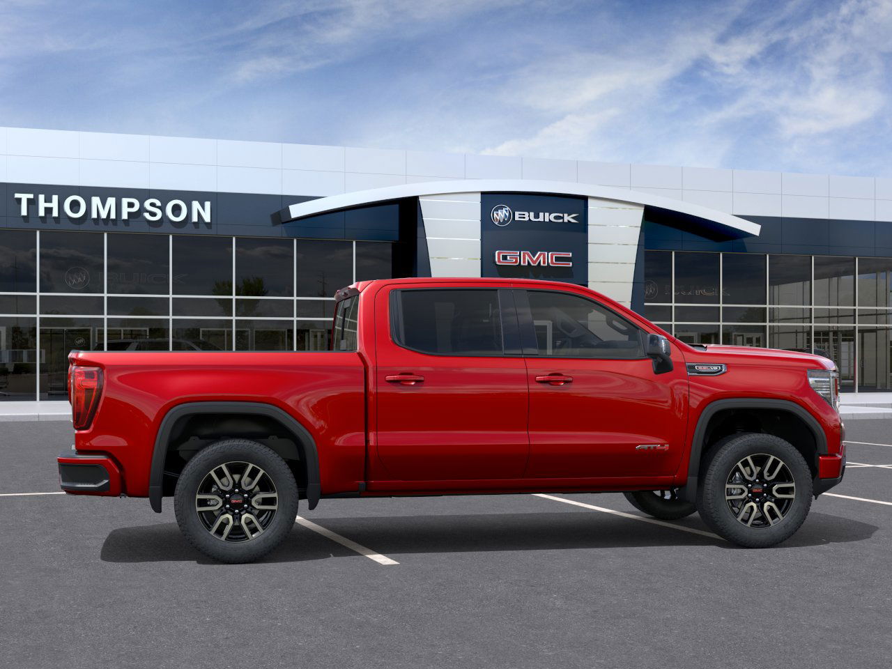 New 2026 Volcanic Red Tintcoat GMC AT4 image 41