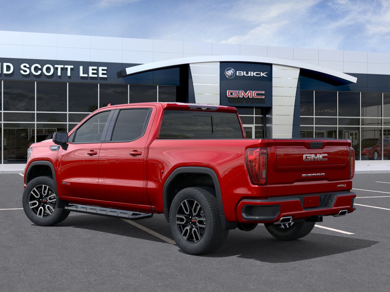 New 2026 Volcanic Red Tintcoat GMC AT4 image 3