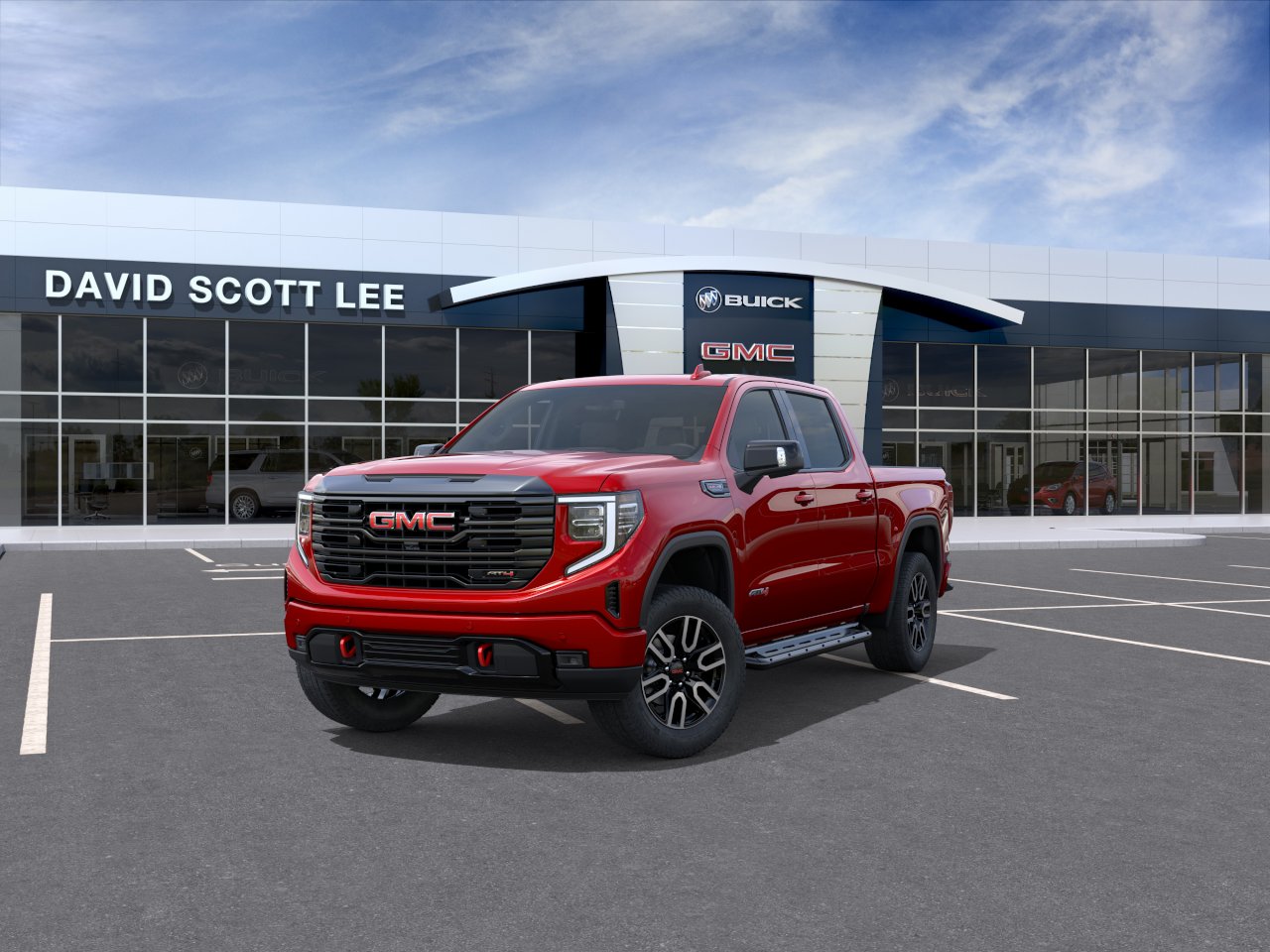 New 2026 Volcanic Red Tintcoat GMC AT4 image 8