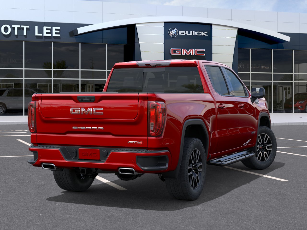 New 2026 Volcanic Red Tintcoat GMC AT4 image 4