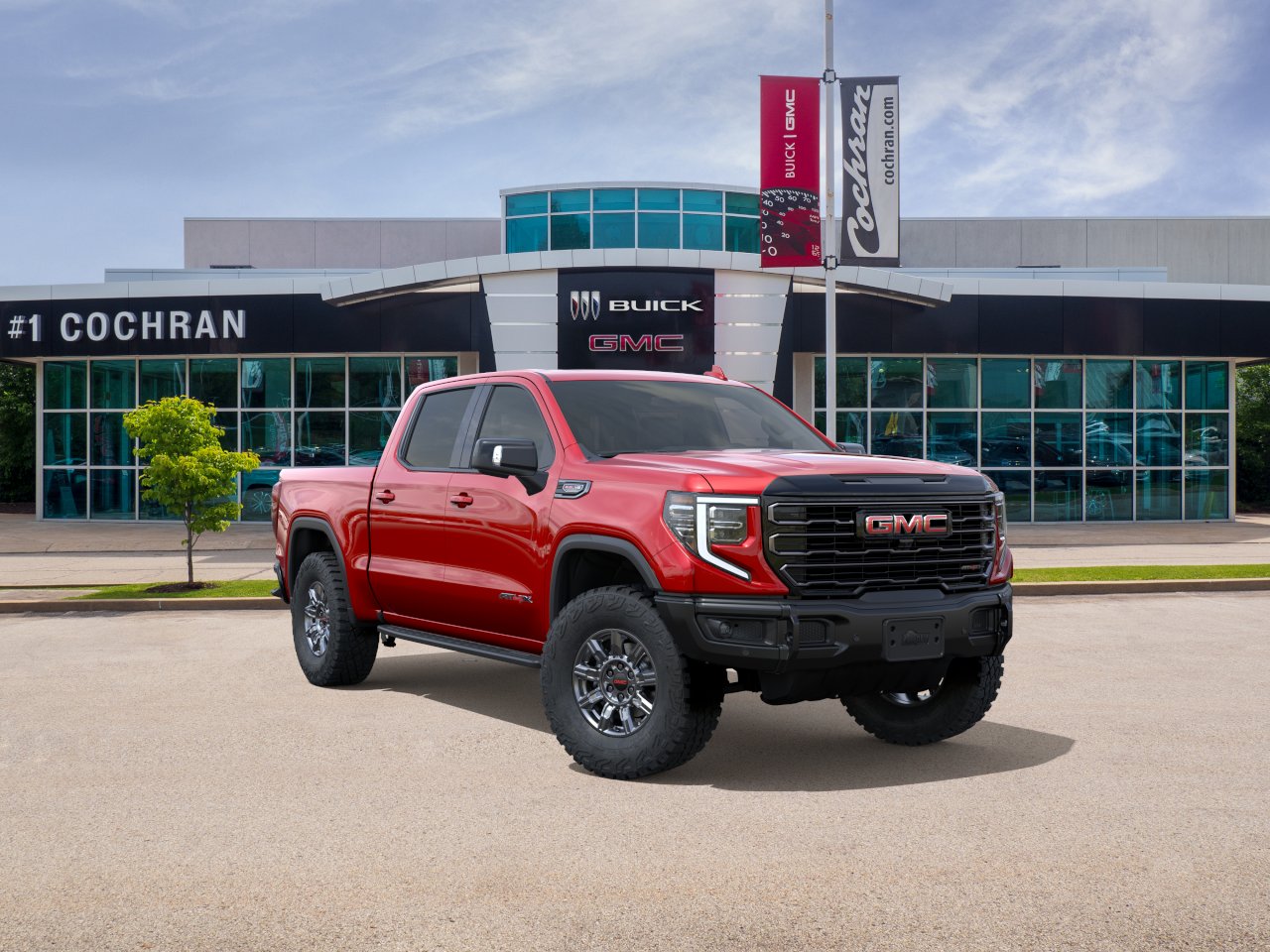 New 2026 VOLCANIC RED TINTCOAT GMC AT4X image 25