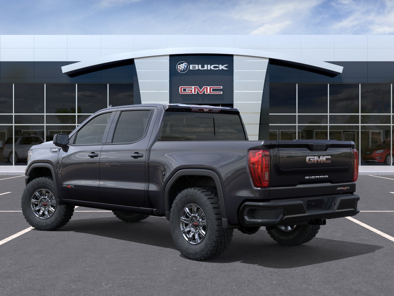 New 2026 TITANIUM RUSH METALLIC GMC AT4X image 3