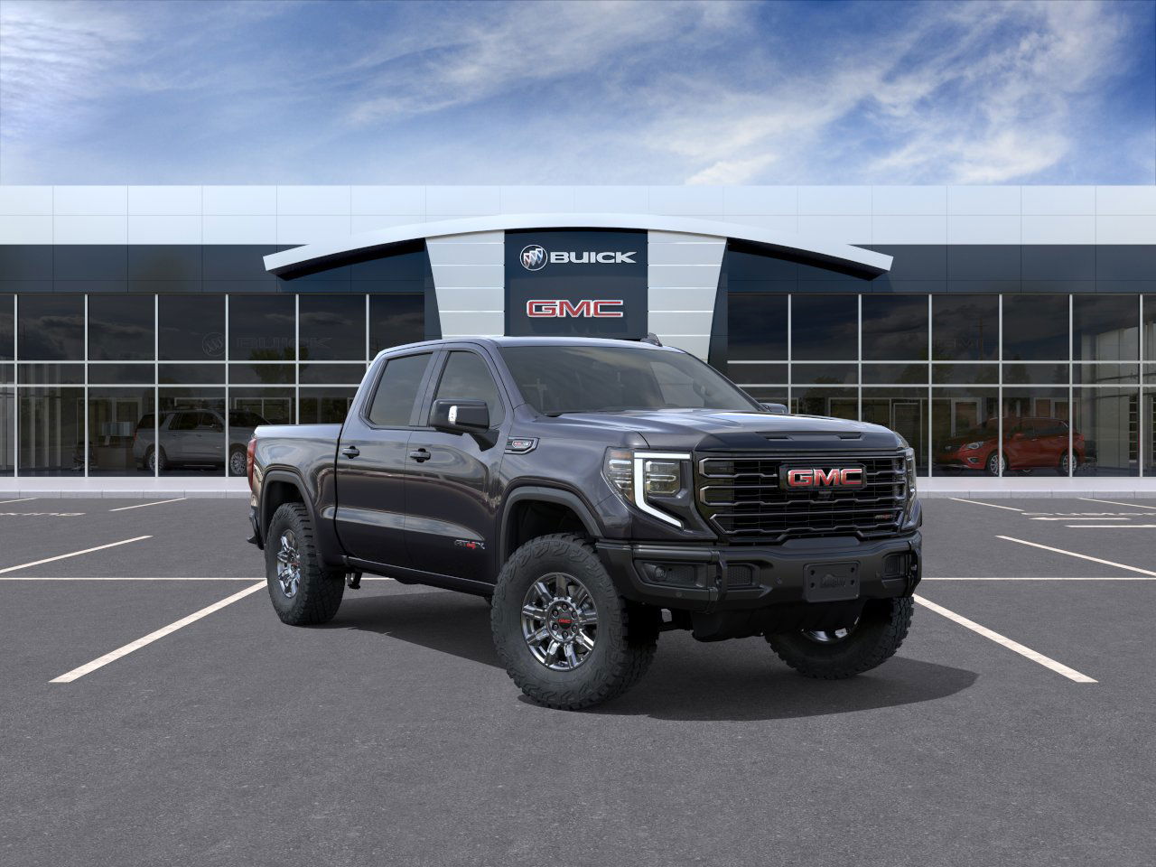 New 2026 TITANIUM RUSH METALLIC GMC AT4X image 24
