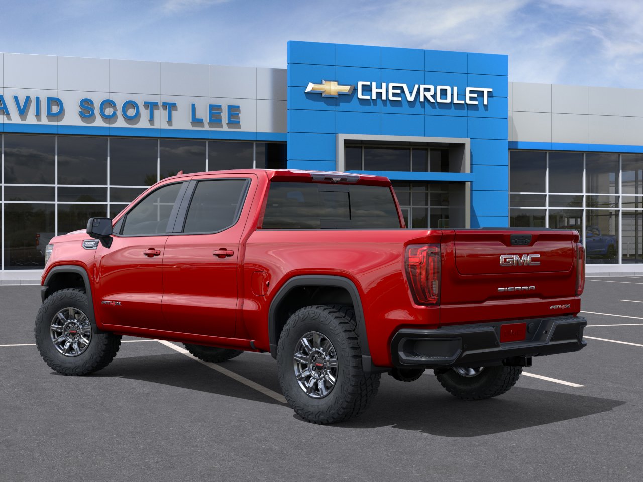 New 2026 Volcanic Red Tintcoat GMC AT4X image 3
