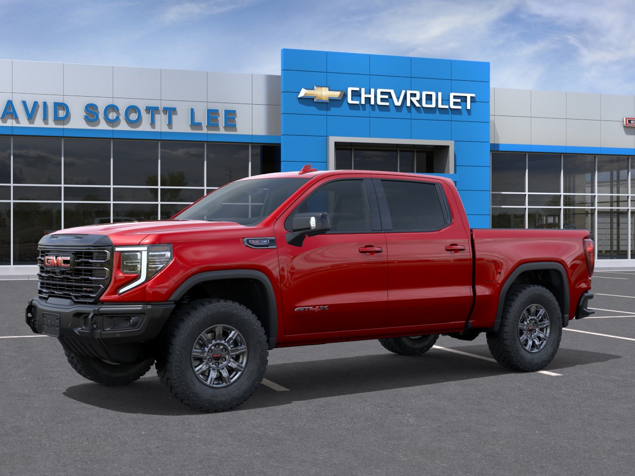 New 2026 Volcanic Red Tintcoat GMC AT4X image 2