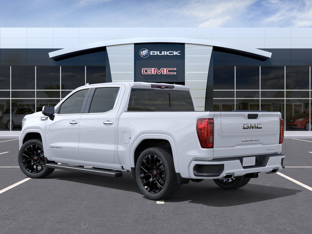 New 2026 Glacier White Tricoat GMC Denali image 3