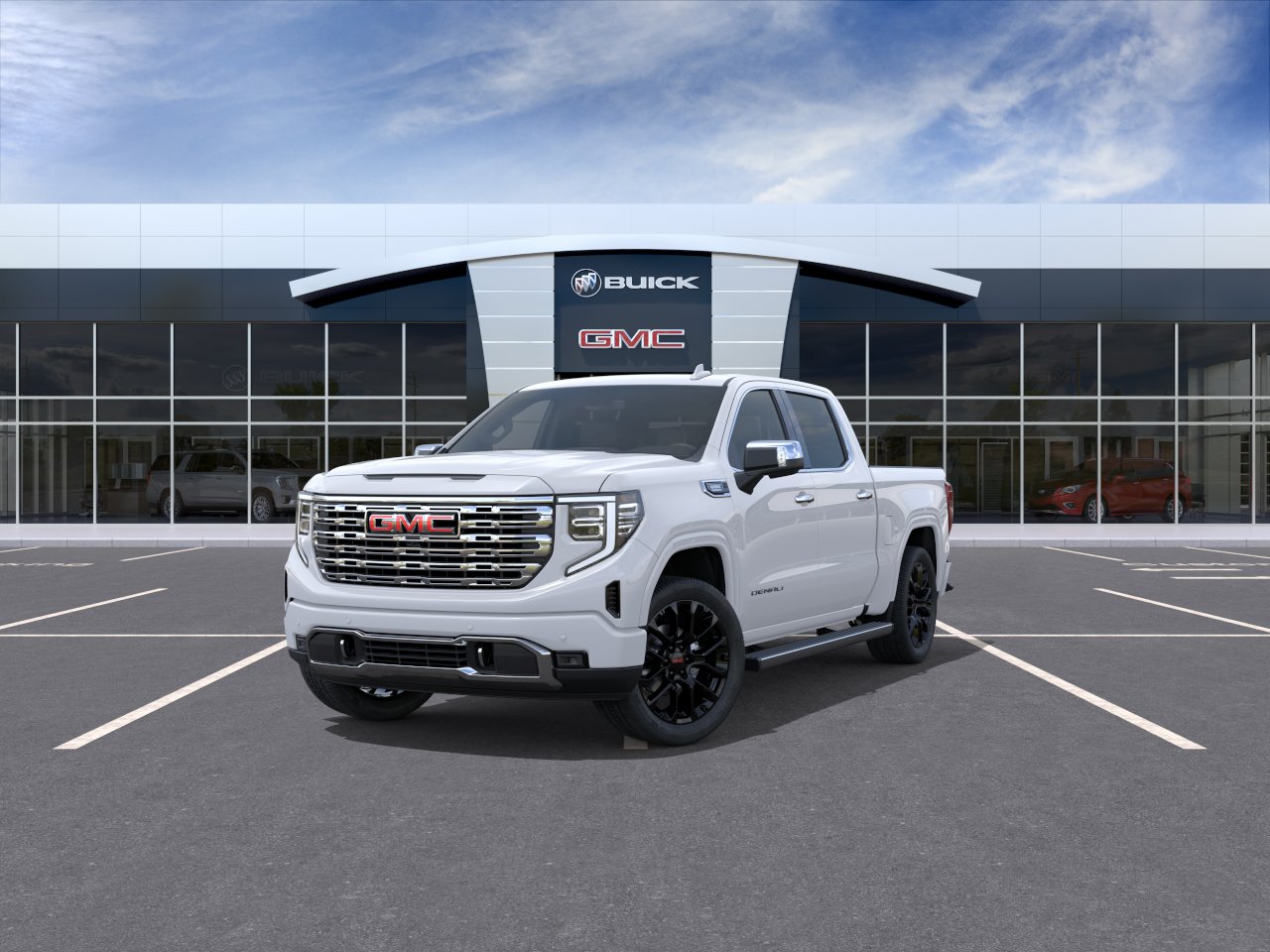 New 2026 Glacier White Tricoat GMC Denali image 8