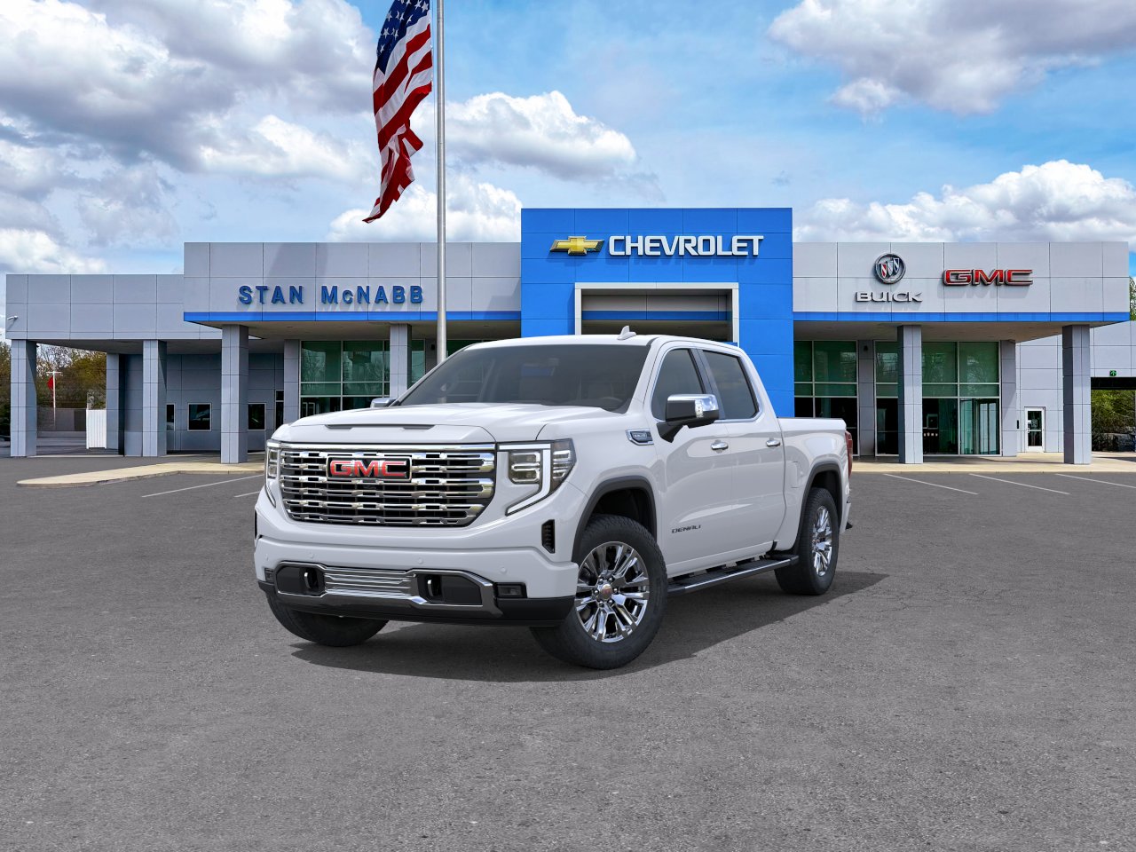 New 2026 Glacier White Tricoat GMC Denali image 32