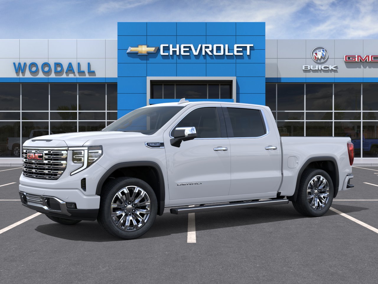 New 2026 Glacier White Tricoat GMC Denali image 2
