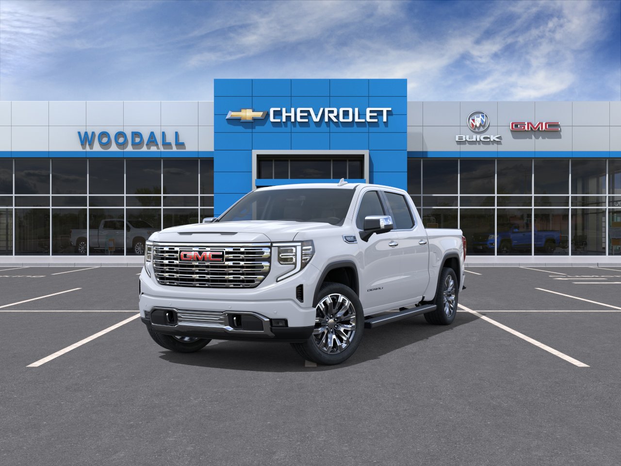 New 2026 Glacier White Tricoat GMC Denali image 8