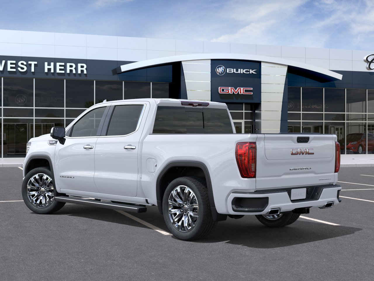 New 2026 Glacier White Tricoat GMC Denali image 3