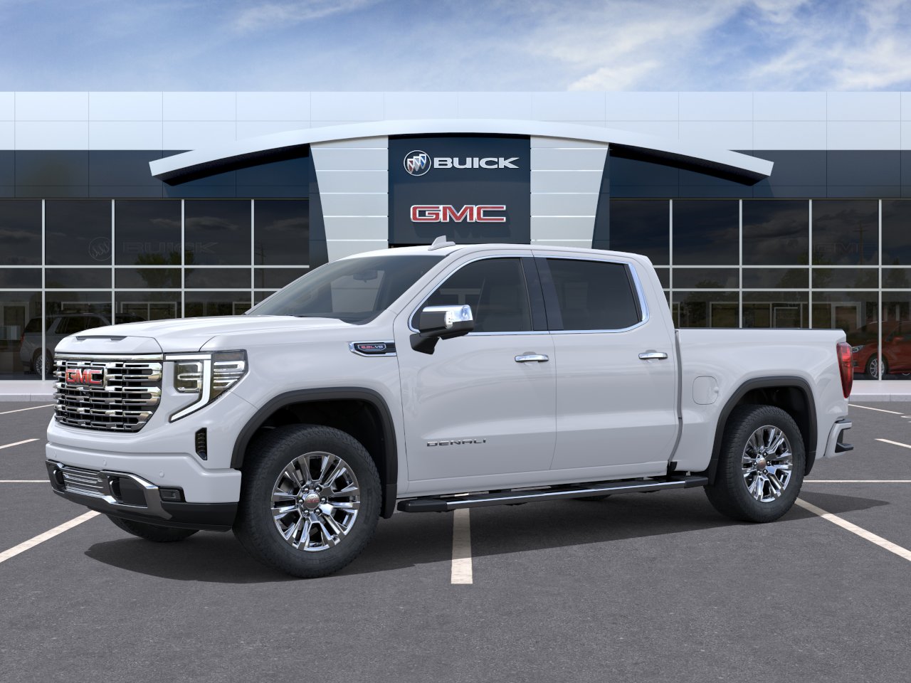 New 2026 Glacier White Tricoat GMC Denali image 2