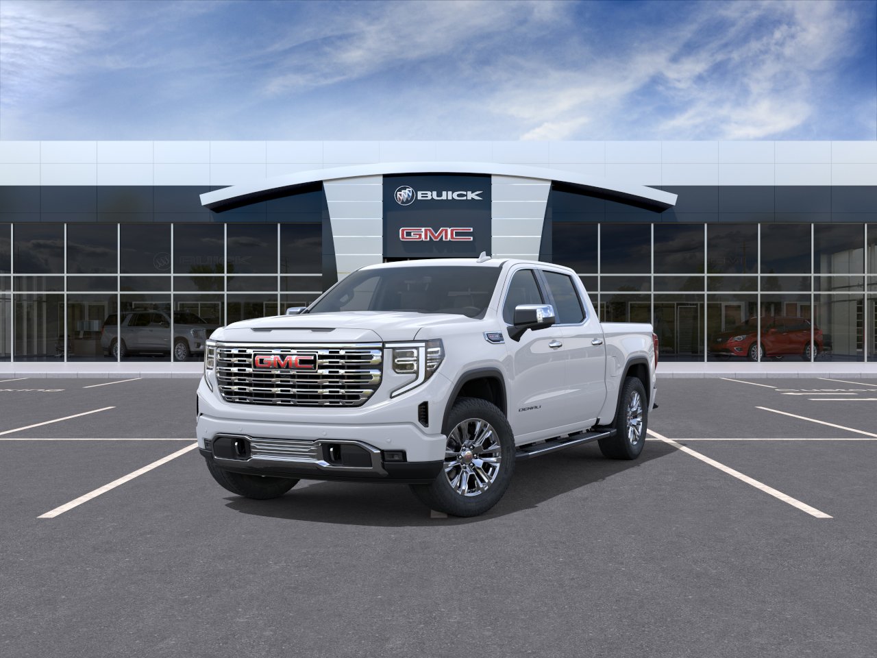 New 2026 Glacier White Tricoat GMC Denali image 8