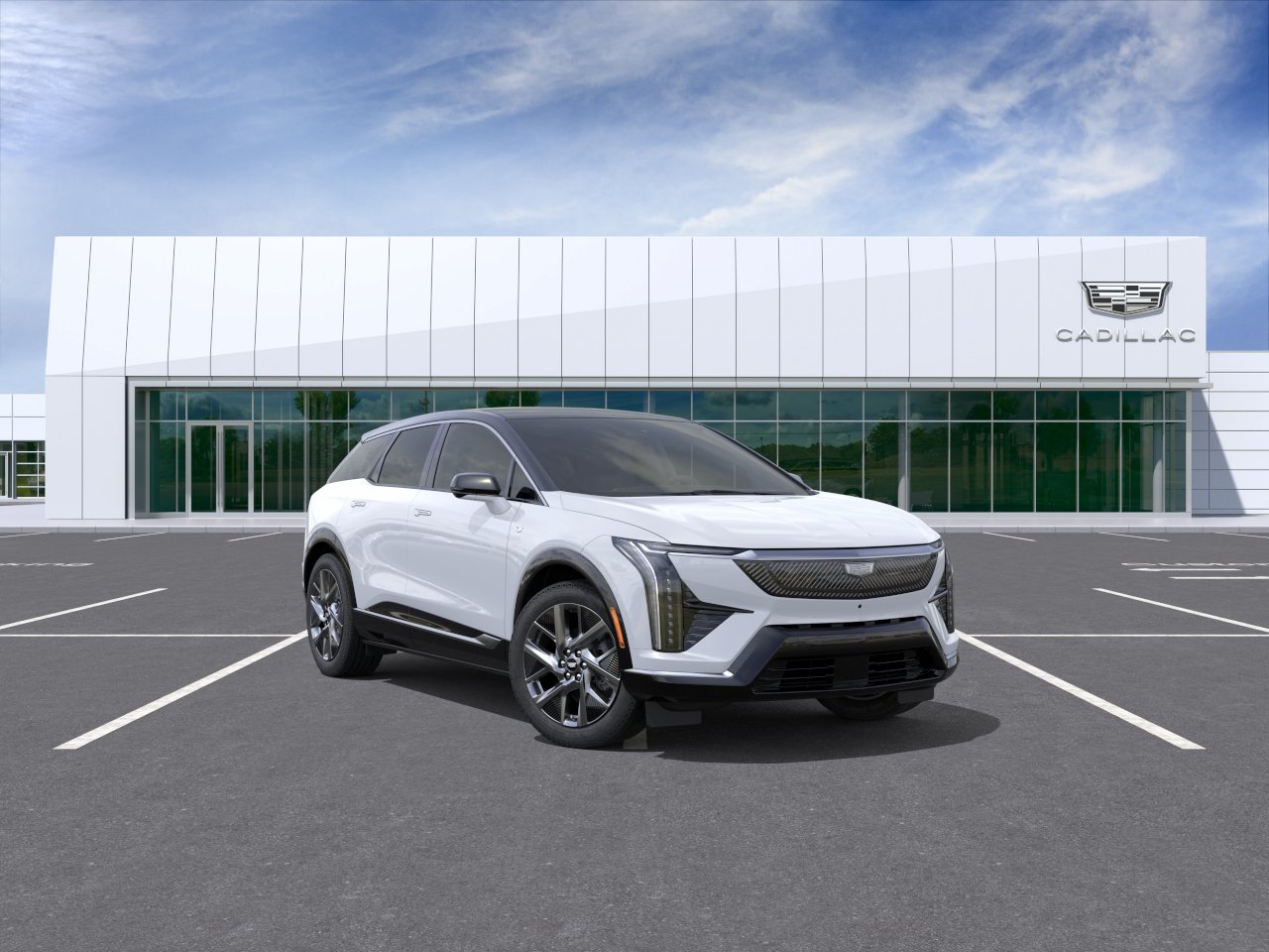 Vibrant White Tricoat 2027 Cadillac OPTIQ SUV / Crossover All-Wheel Drive