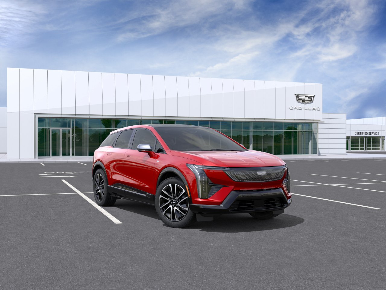 Used 2026 Radiant Red Tintcoat Cadillac Sport image 28
