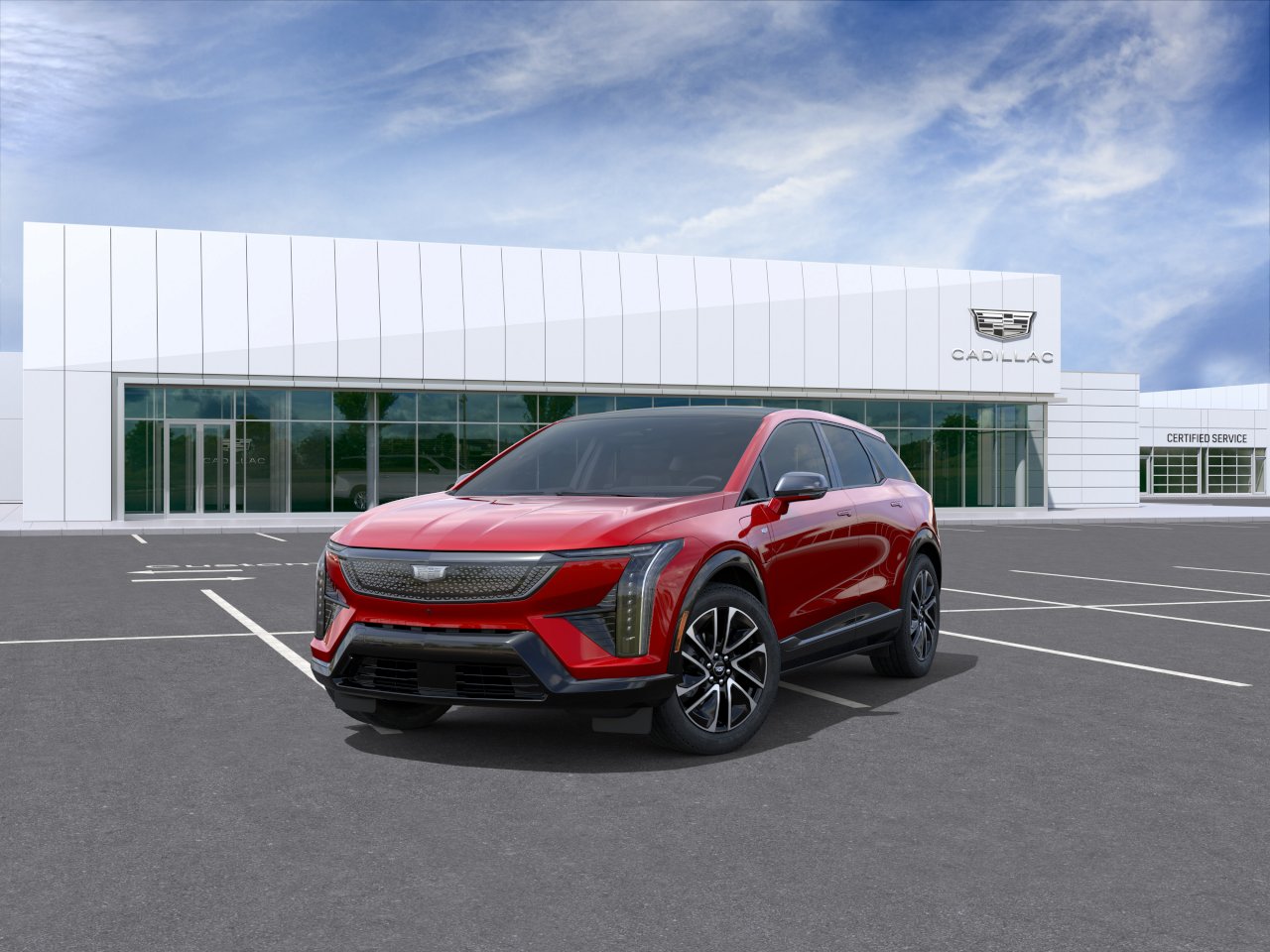 Used 2026 Radiant Red Tintcoat Cadillac Sport image 35