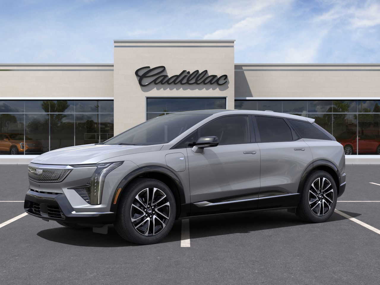 New 2025 Argent Silver Metallic Cadillac Sport 1 image 2