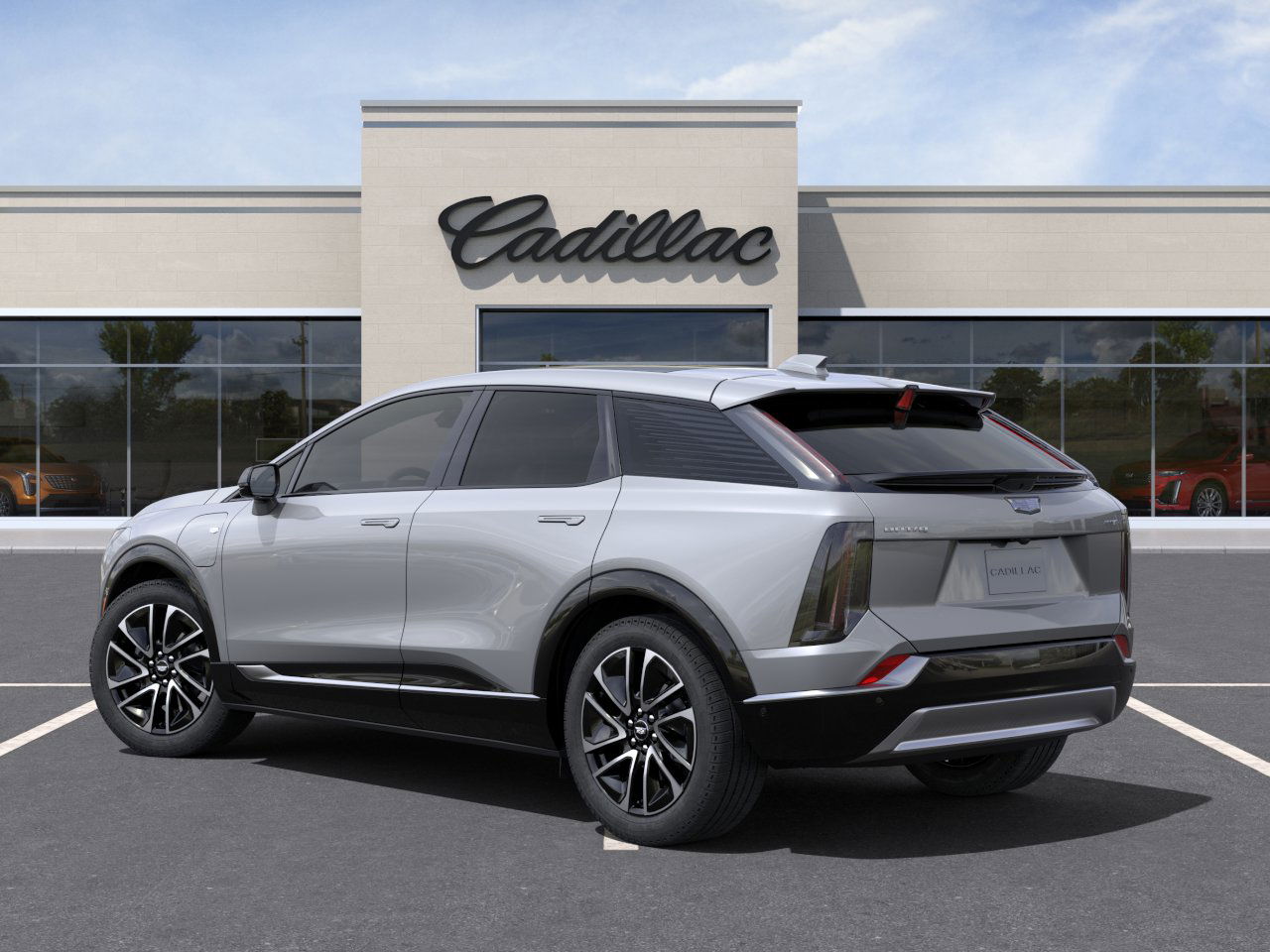 New 2025 Argent Silver Metallic Cadillac Sport 1 image 3