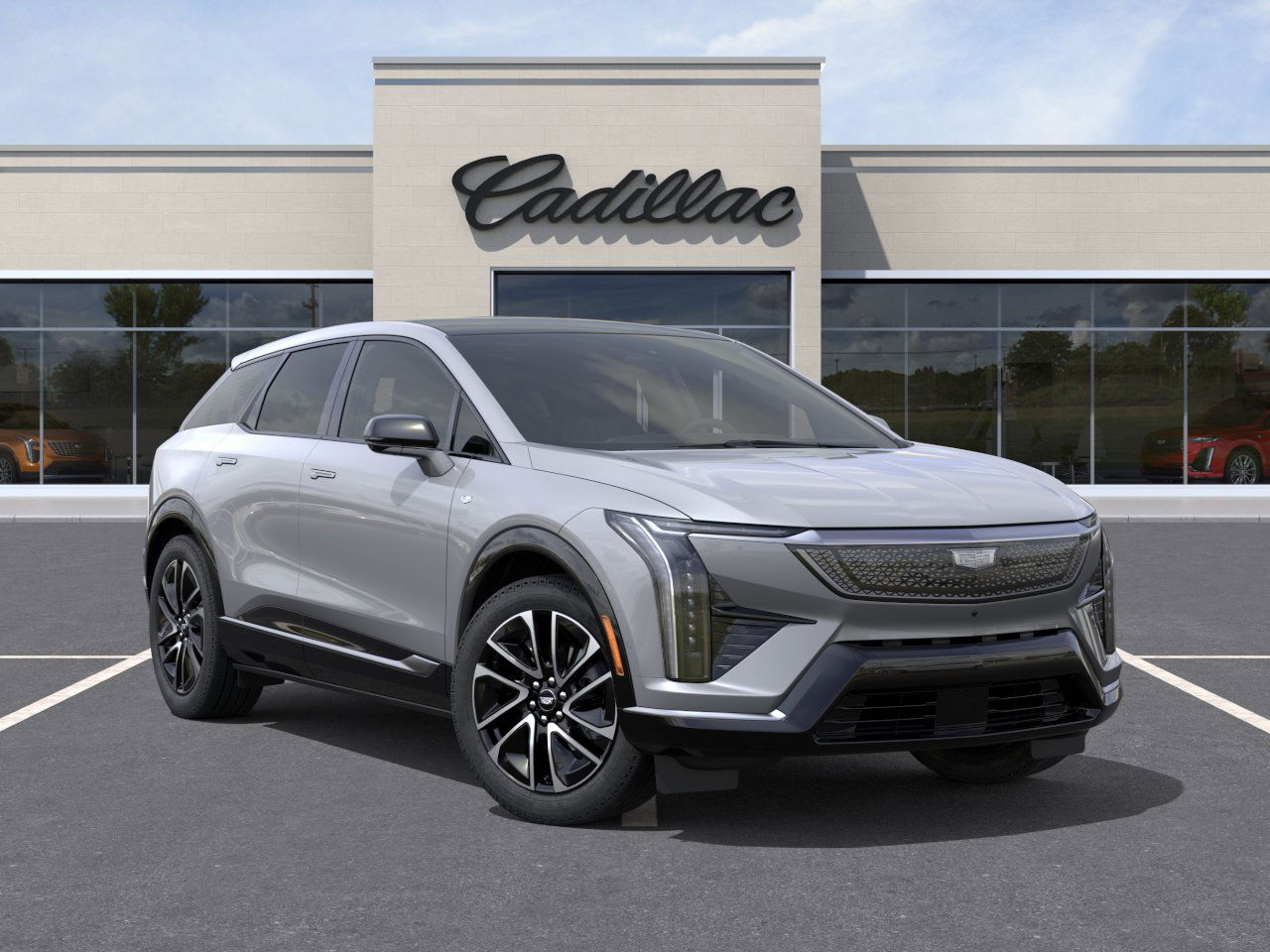 New 2025 Argent Silver Metallic Cadillac Sport 1 image 7