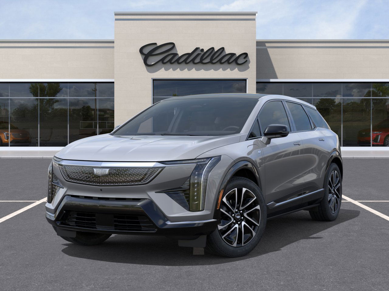New 2025 Argent Silver Metallic Cadillac Sport 1 image 6