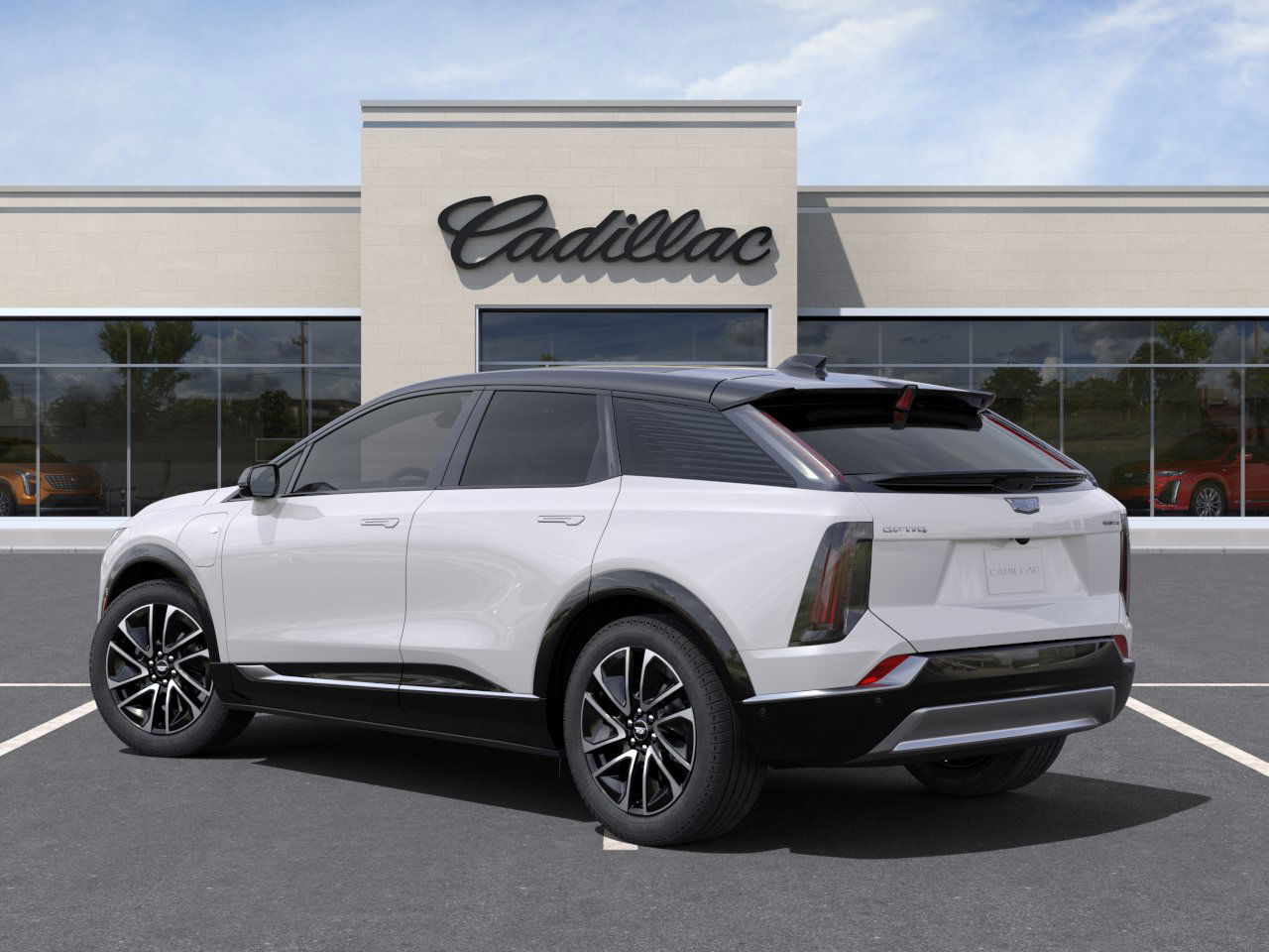 New 2025 Crystal White Tricoat Cadillac Sport 2 image 3