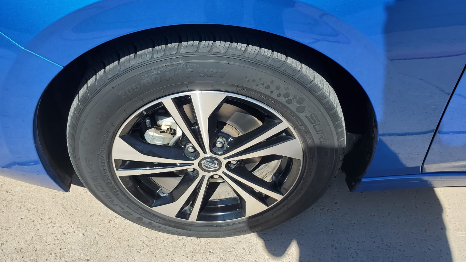 Used 2021 Nissan Sentra SV with VIN 3N1AB8CV8MY284898 for sale in Douglas, AZ